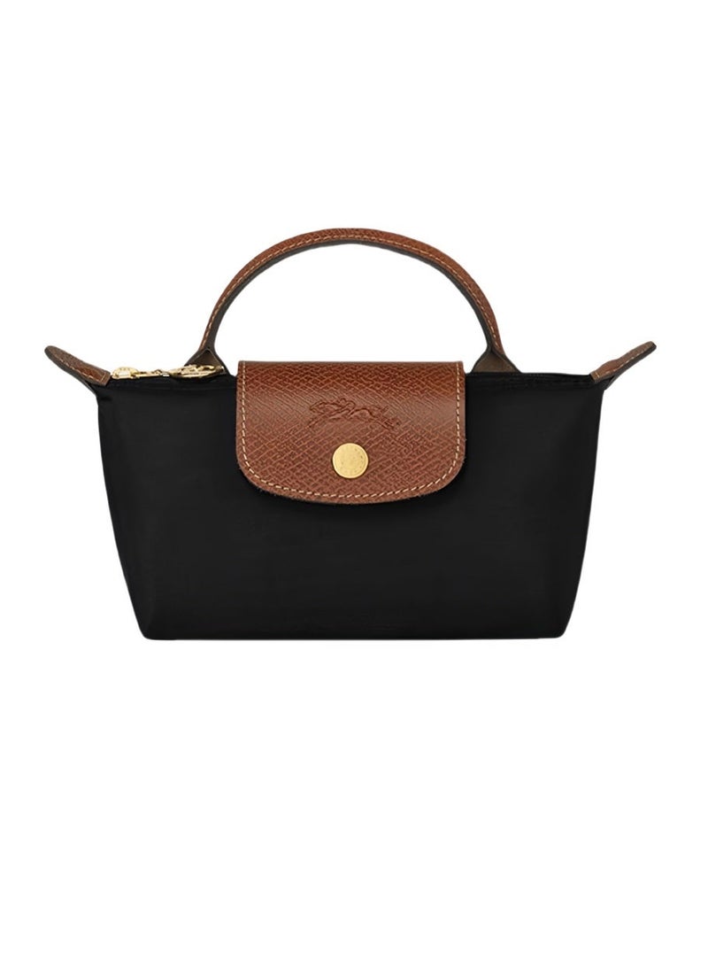 لونج شامب حقيبة يد نسائية ميني من لونشامب لي بلاج، حقيبة كتف كلاسيكية، قطعة أنيقة للخروج - Image 3