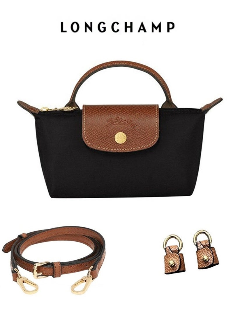 لونج شامب حقيبة يد نسائية ميني من لونشامب لي بلاج، حقيبة كتف كلاسيكية، قطعة أنيقة للخروج - Image 1