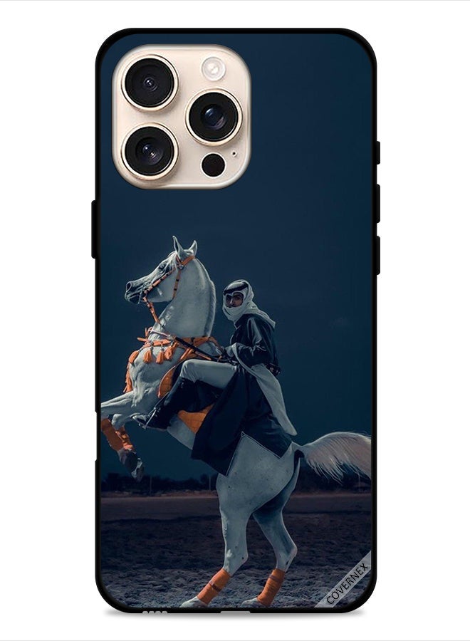 Covernex Apple iPhone 16 Pro Max Protective Case Cover Young Man On Horse - Image 1
