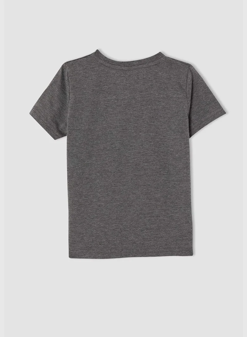 DeFacto Printed Relaxed Fit Knitted Pyjamas