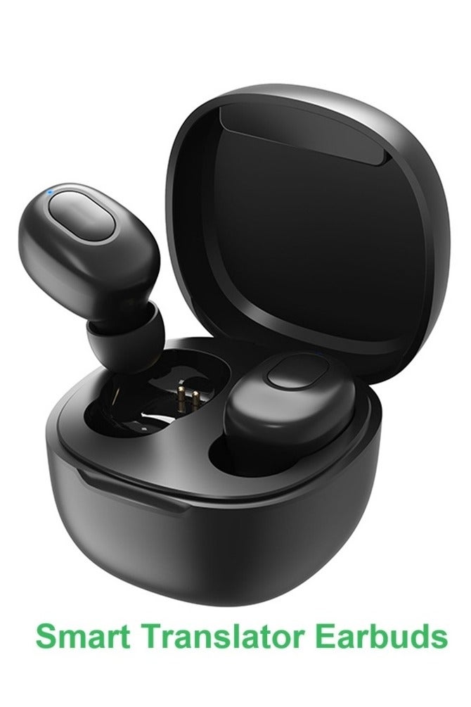 general Smart Translator Earbuds B21 Intelligent Voice Translation Earphones Bluetooth Headphones Wireless Headset Binaural Simultaneous Translation High Accuracy & Fast Translation in 144 Languages Up to 98% Accuracy Simultaneous Interpretation Premium Sound Quality ENC Active Noise Reduction Bluetooth 5.0 Long-lasting Battery - Image 1