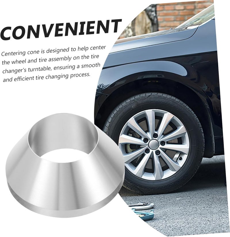 FAVOMOTO Manual Tire Changer Aluminum Centering Cone Tool for Efficient Wheel Balancing and Replacement Lightweight Design for and Mobile Mechanics - Image 4
