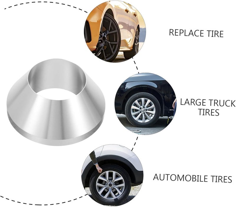 FAVOMOTO Manual Tire Changer Aluminum Centering Cone Tool for Efficient Wheel Balancing and Replacement Lightweight Design for and Mobile Mechanics - Image 2