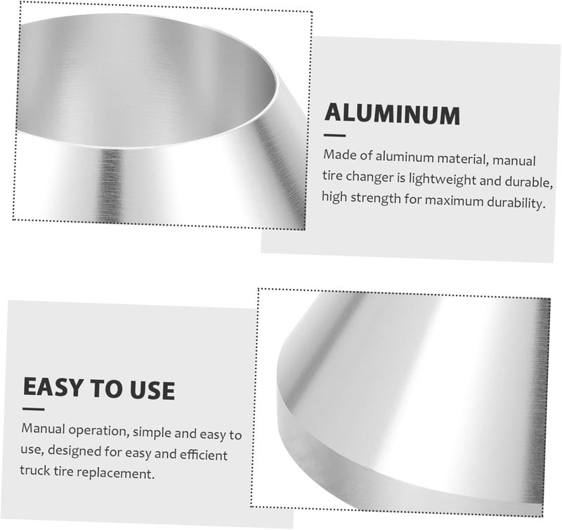 FAVOMOTO Manual Tire Changer Aluminum Centering Cone Tool for Efficient Wheel Balancing and Replacement Lightweight Design for and Mobile Mechanics - Image 5