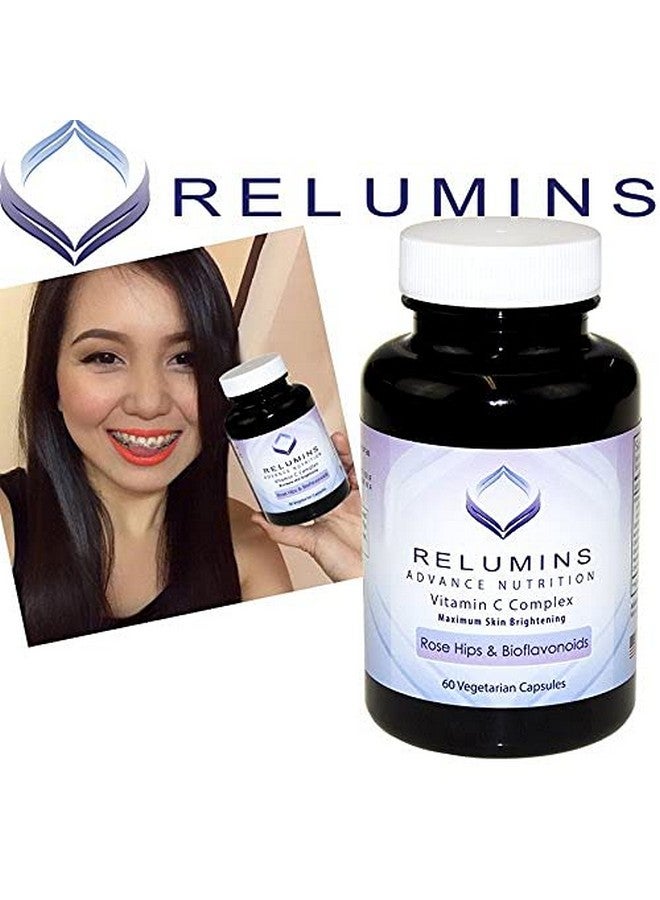 RELUMINS Advance Vitamin C With Rose Hips & Bioflavonoids 60 Capsules (1 Month Supply) New Smaller Bottle! - Image 5