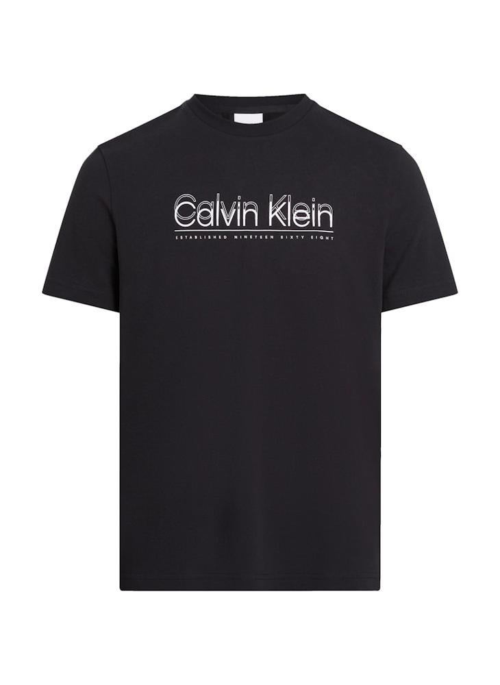 CALVIN KLEIN Cp-Double Logo T-Shirt  - Image 5