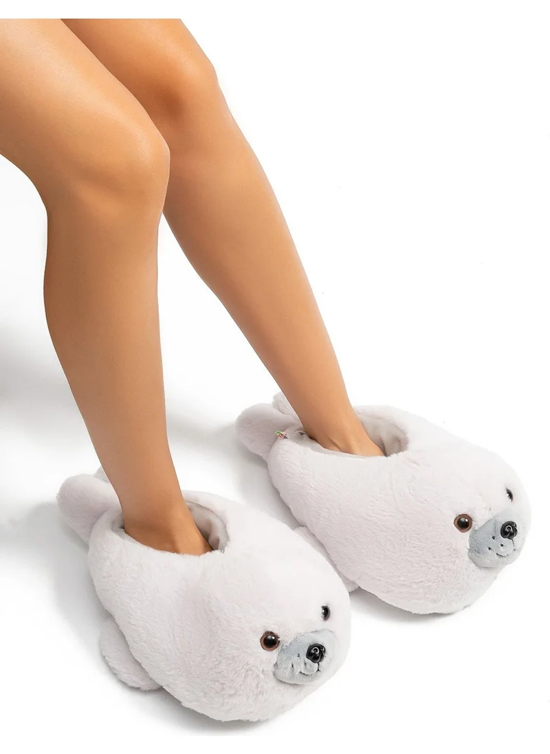 Twigy Foka Women Animal Slippers Gray 36/41 EE0545