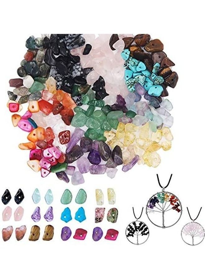 NIBEMINENT DIY Stone Beads Jewellery Making Craft Kit - Image 5