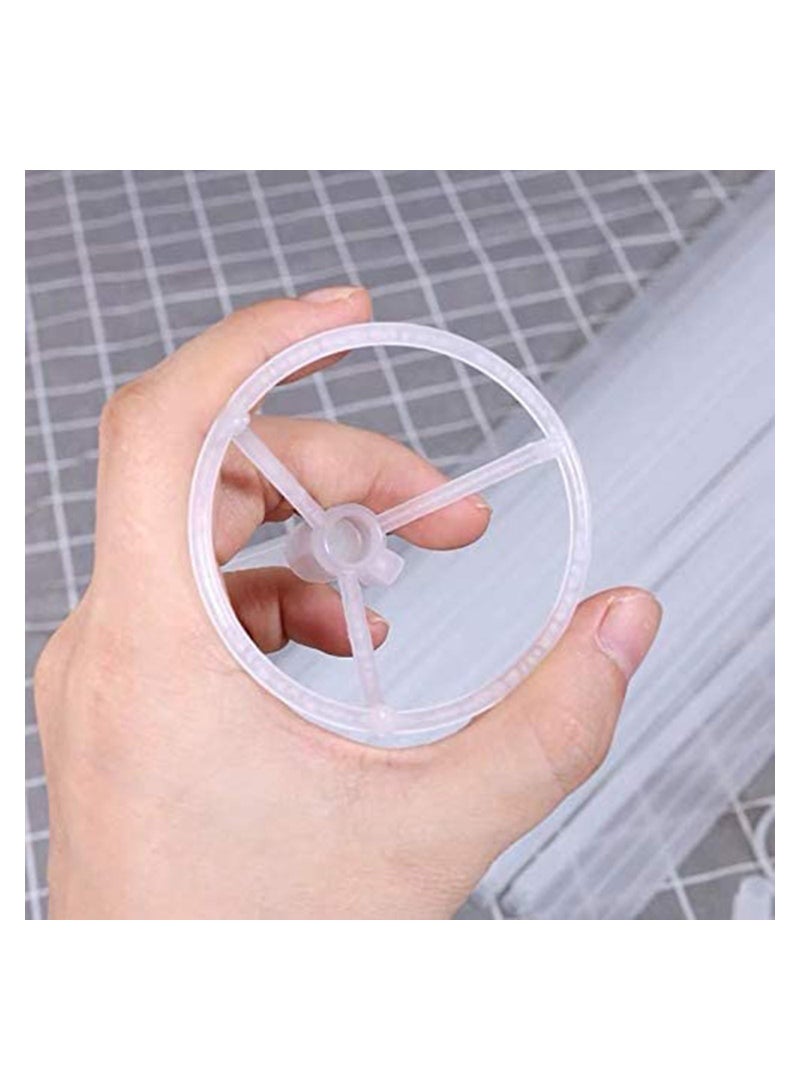 KASTWAVE Big Balloon Stick with Cups, 15 Pcs Long Clear Balloon Holder for LED Bobo Balloons 27" Long Balloon Stick for Party and Wedding Decoration Birthday Wedding Anniversary - Image 4