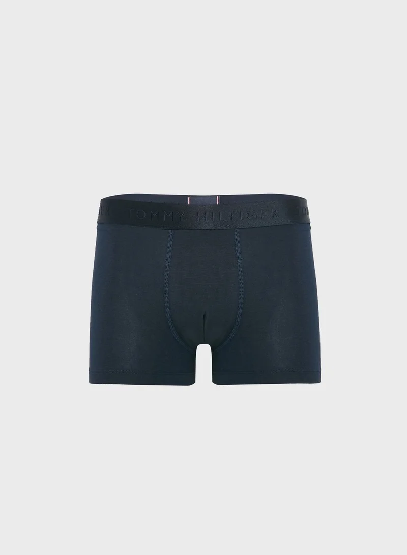 TOMMY HILFIGER 3 Pack Logo Band Trunks