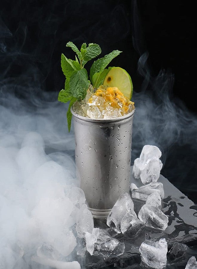 ZMCHE Julep Cup,Mint Julep Cup,Party Supplies, Stainless Steel Cups,Vintage,Silver Cocktail Tumbler - 12 oz, Silver - Image 3