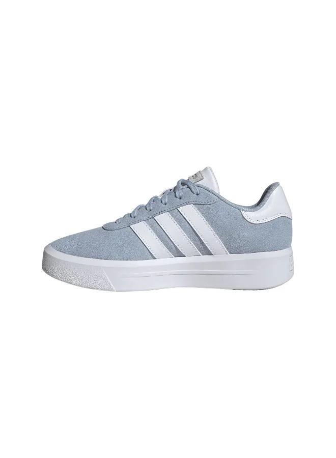 Adidas adidas Court Platform Suede Blue Sportwear Shoes 3.5