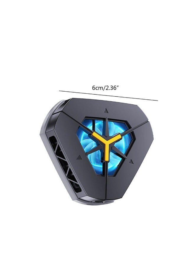 Loquat Mobile Phone Cooler for Gaming, Cell Phone Cooling Fan for iPhone Samsung Moto, Mobile Phone Cooler for Games and Movies  - Image 5