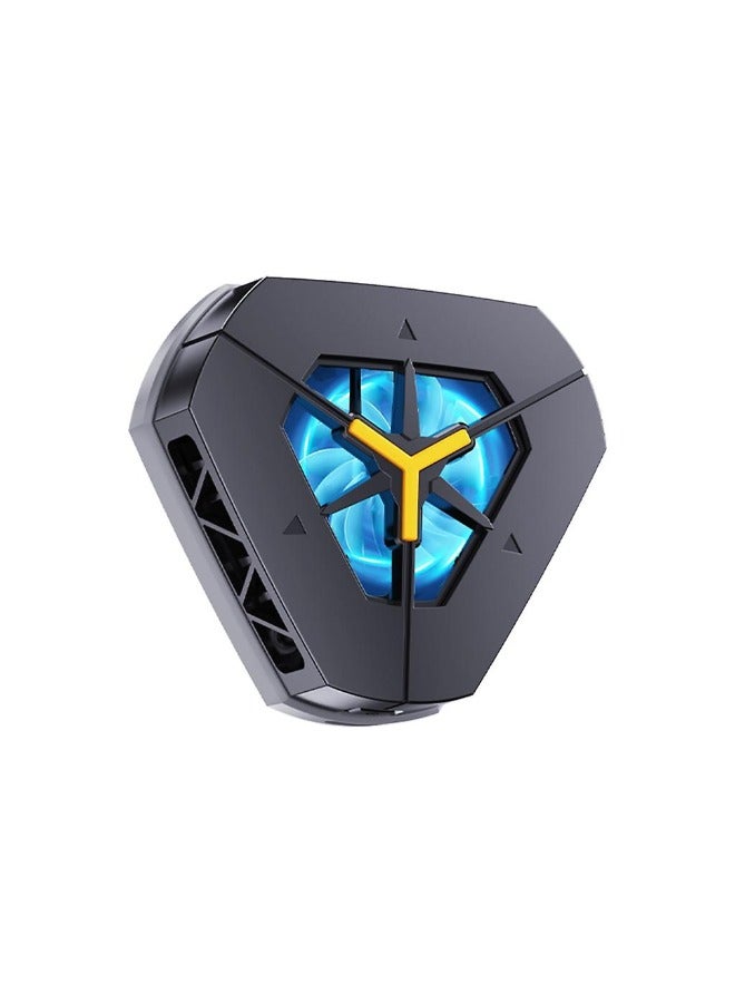 Loquat Mobile Phone Cooler for Gaming, Cell Phone Cooling Fan for iPhone Samsung Moto, Mobile Phone Cooler for Games and Movies  - Image 4