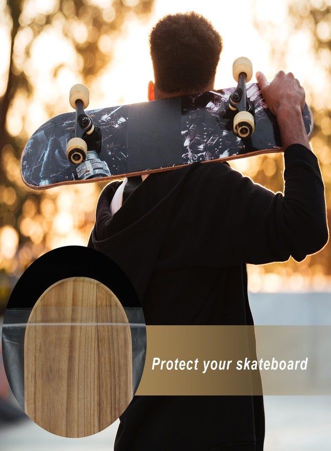 YooNotee 25 Pcs Skateboard Bags 11" x 36" Reusable Protective Skateboard Deck Organizers Double Zipper Seal Plastic Storage Bags Sleeves to Protect and Store Decks Boards - Image 5