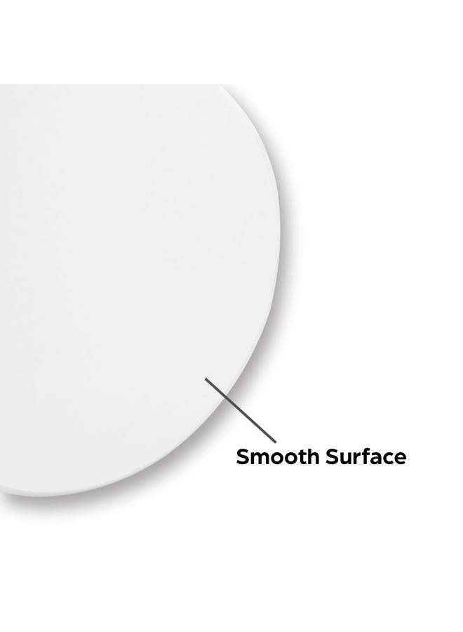 Prime-Line U 9271 Wall Protector, 5 In., Smooth Surface, Rigid Vinyl, White (Single Pack) - Image 3