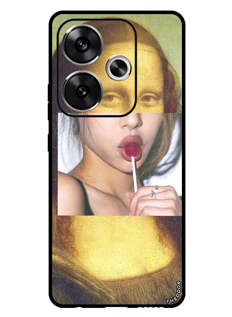 Theodor Protective Case Anti Scratch Shock Proof Bumper Cover For Xiaomi Redmi Turbo 3 Mona lisa lolipop - Image 1