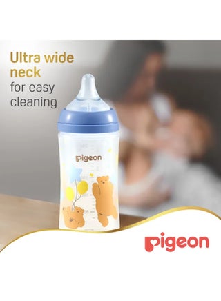 Softouch Wide Neck Peristaltic Plus Decorated Nursing Bottle, SS Nipple Size, Bpa Free, 3+ Months, 240ML - Assorted - view 3
