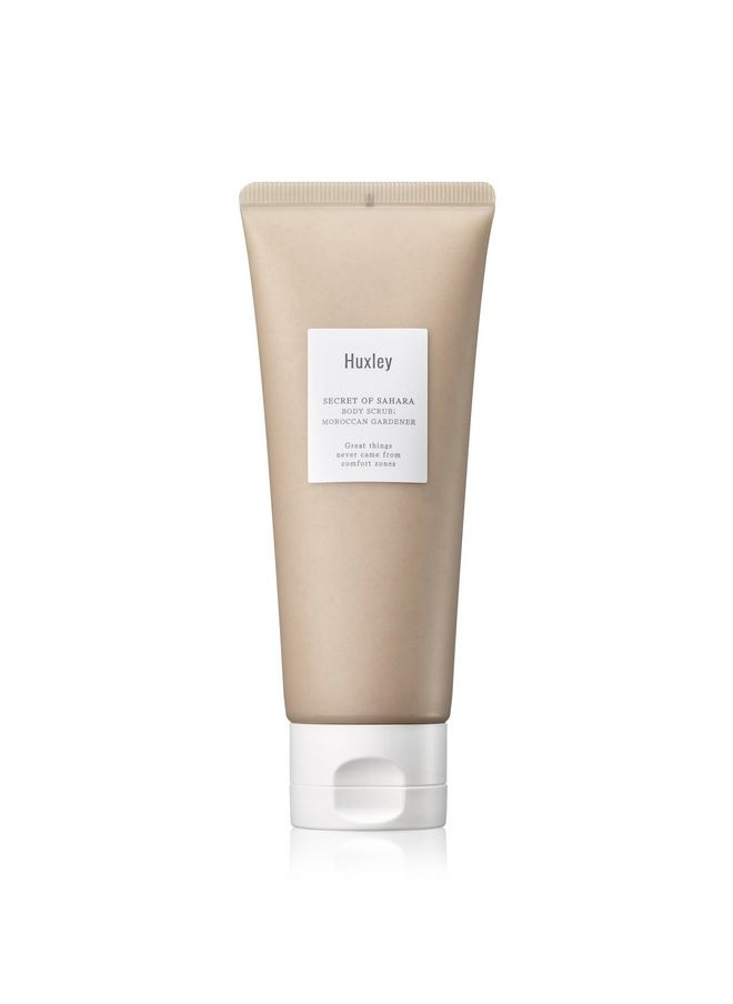 Huxley Huxley Body Scrub; Moroccan Gardener, 4.3 fl oz (110 ml), Cactus Oil, Scrub, Moisturizing, Korean Cosmetics  - Image 1