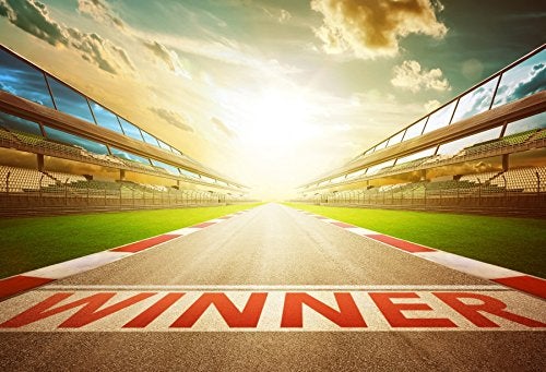 خلفيات تصوير حلبة السباق ييل 8x6 قدم فينيل سباق المنافسة الدائرة الرياضية خلفية تصوير للرجال والأولاد والبنات والشباب