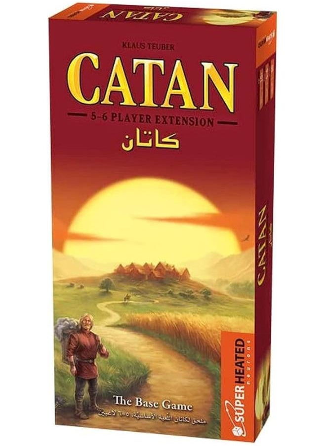 null - Catan Base Game 5-6 Players Ar/En - Image 1