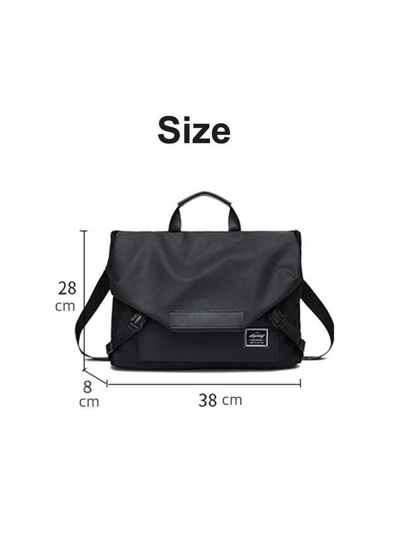 Laptop Bag, 15.6 inch Waterproof Messenger Bag, Briefcase Shoulder Bag, Bussiness Carrying Handbag, Laptop Briefcases Satchel Bags for Men Women, Computer Carry Bag - Image 5