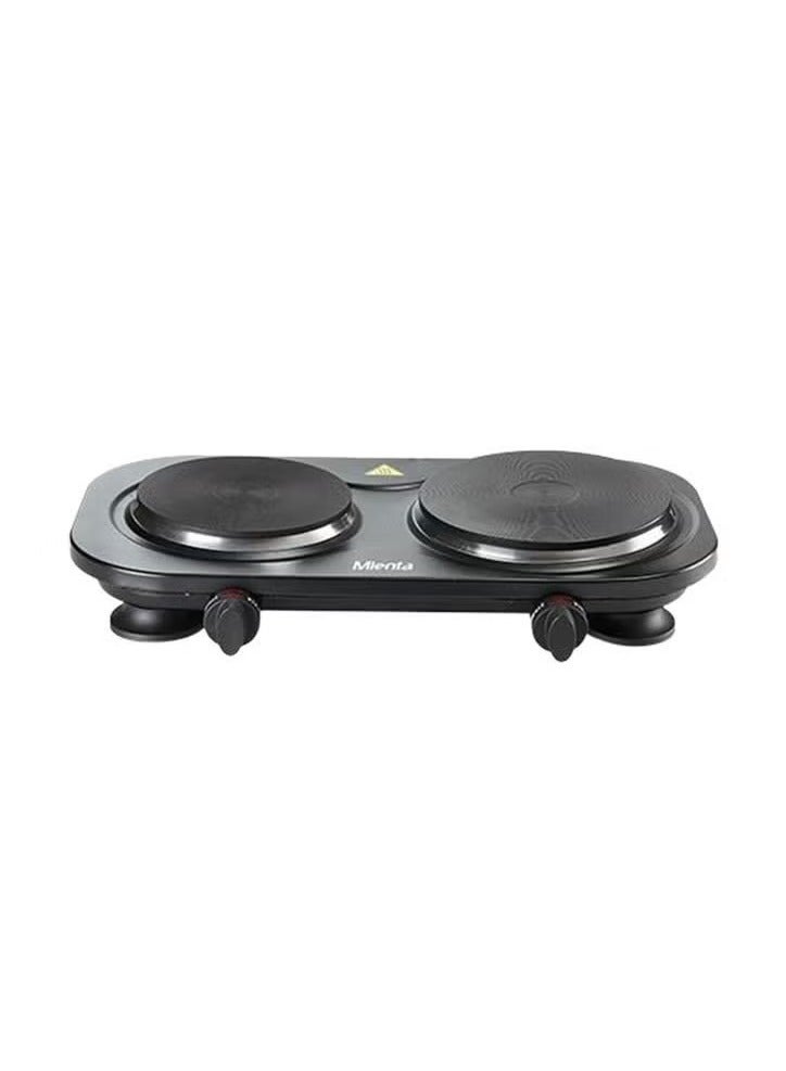 ميانتا سخان كهربائي مسطح ميانتا مزدوج - 2500 وات - لون أسود - HP41225A  - Image 1