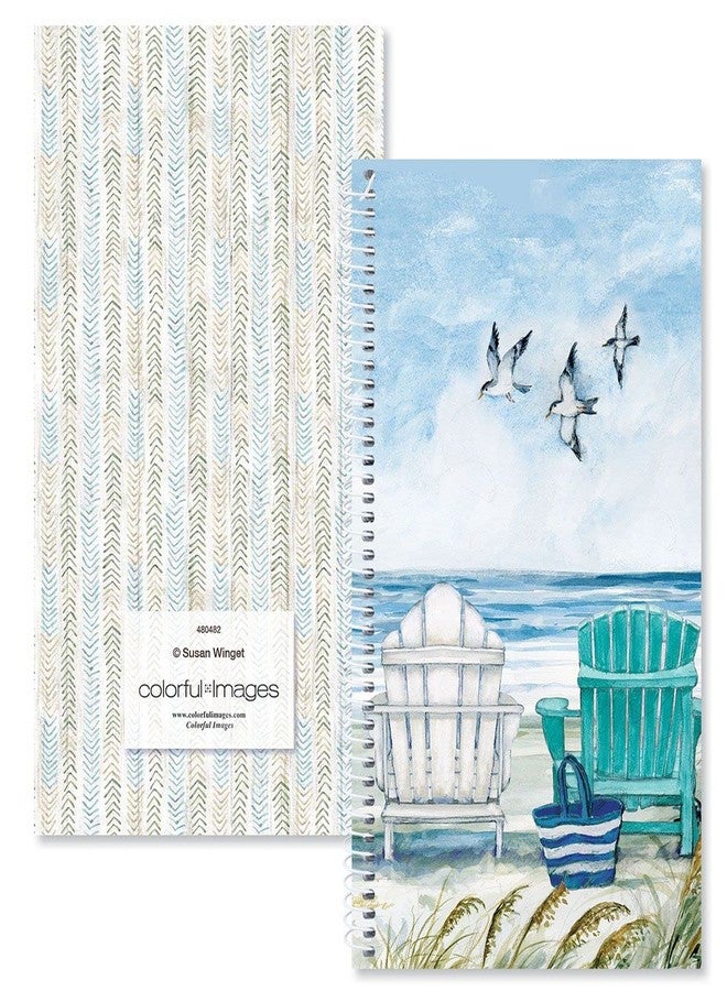 Current By The Sea Password & PIN Keeper Book, 94 Pages, 5” x 8.5” Size Spiral Bound, Soft Cover Internet Organizer for Offline Website, Login, & Username Storage - Image 4