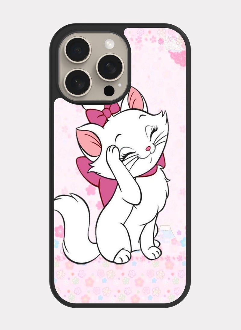 PXLAAT iPhone 15 Pro Max case cover Marie the Aristocats Disney - Image 1