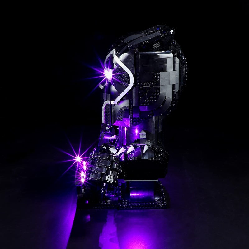 BRIKSMAX Led Lighting Kit for LEGO-76215 Black Panther - Compatible with Lego Marvel Building Blocks Model- Not Include Lego Set - Image 4