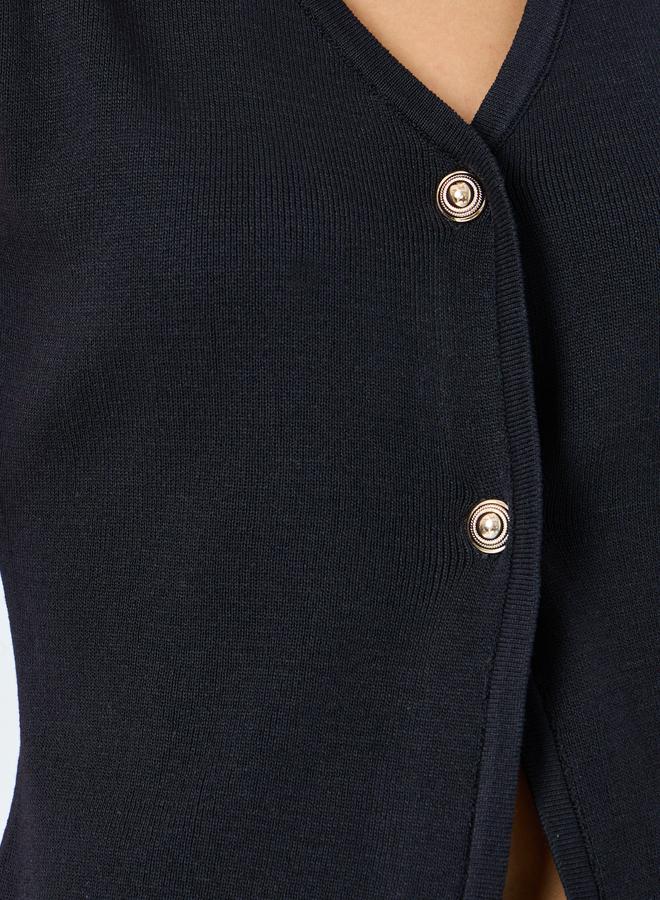 ستايلي جيليه بدون أكمام بتفاصيل مُضلعة - Image 4