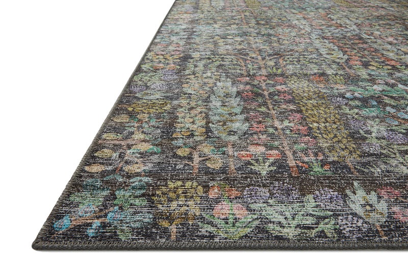Loloi Rifle Paper Co. Maison Collection MAO-07 Charcoal 5'-0" x 7'-6", .19" Pile Height, Area Rug - Image 2