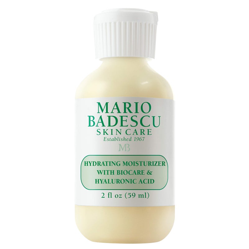 Mario Badescu Hydrating Moisturizer with Biocare & Hyaluronic Acid for Dry and Sensitive Skin |Moisturizer that Hydrates and Fights Aging |Formulated with Collagen & Hyaluronic Acid| 2 FL OZ - Image 1
