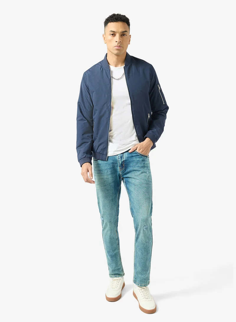 سفنتي فايف جينز بقصة مستقيمة