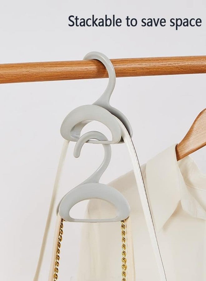 6pcs Purse Hanger Hook,Stackable Closet Holder for Handbag Tote Backpack Satchels Purses, Household Storage Organizer Rack in Cloakroom and Bedroom. - Image 2
