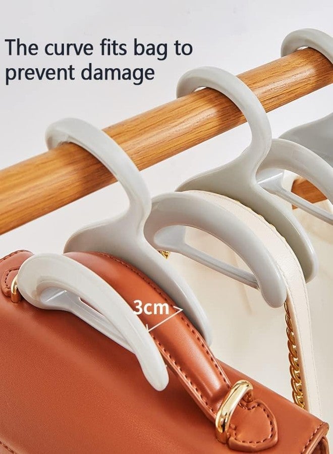 6pcs Purse Hanger Hook,Stackable Closet Holder for Handbag Tote Backpack Satchels Purses, Household Storage Organizer Rack in Cloakroom and Bedroom. - Image 1