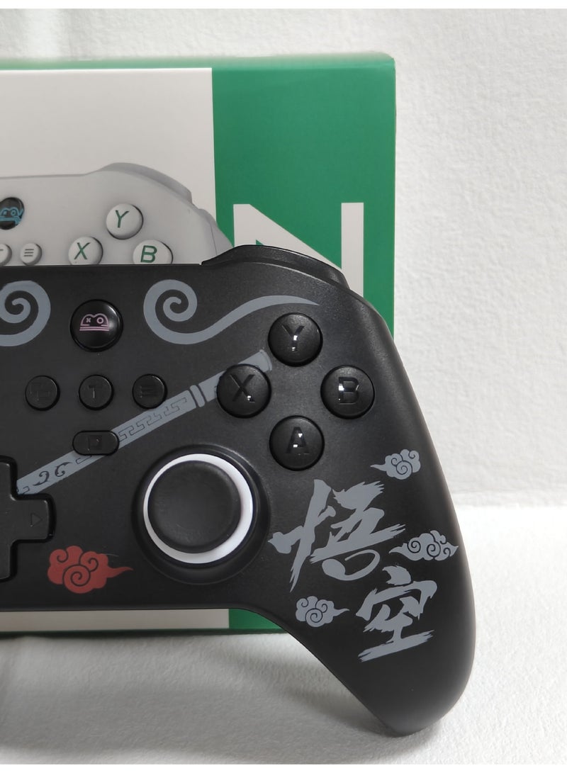 BSP Classic Gamepad Z03 2.4G Receiver Wireless Game Controller for iOS, Android, Windows, Mac, Switch, PS Remote Play, Xbox Cloud, Steam Link, GeForce Now, MFi Arcade Games, Cloud Gaming with Hall Joystick, Hall Linear Trigger & Micro Triggers, Macro Programming Back Keys, Six-Axis Gyroscope, Adjustable HD Dual Vibration Motors, AUTO One-Click Burst, 800Hz Report Rate - Image 4