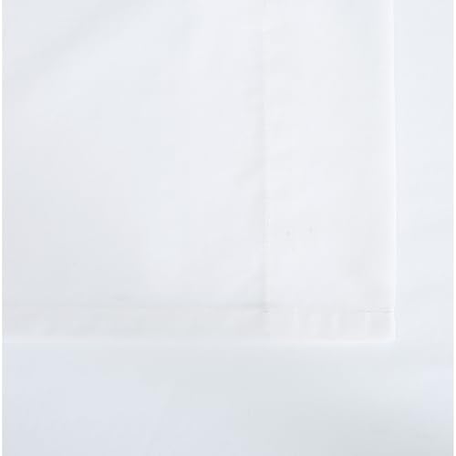 Charisma 310 Thread Count Cotton Solid Bright White Cal. King Sheet Set - Image 4