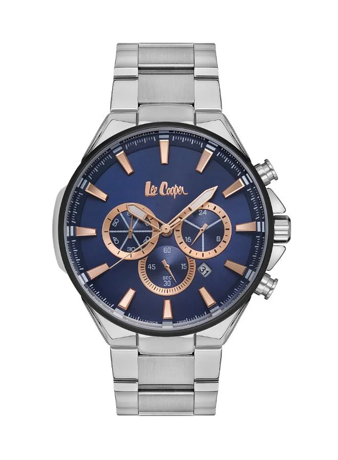 Lee Cooper Men's Metal Multi Function Watch LC06850.390 - 45 mm