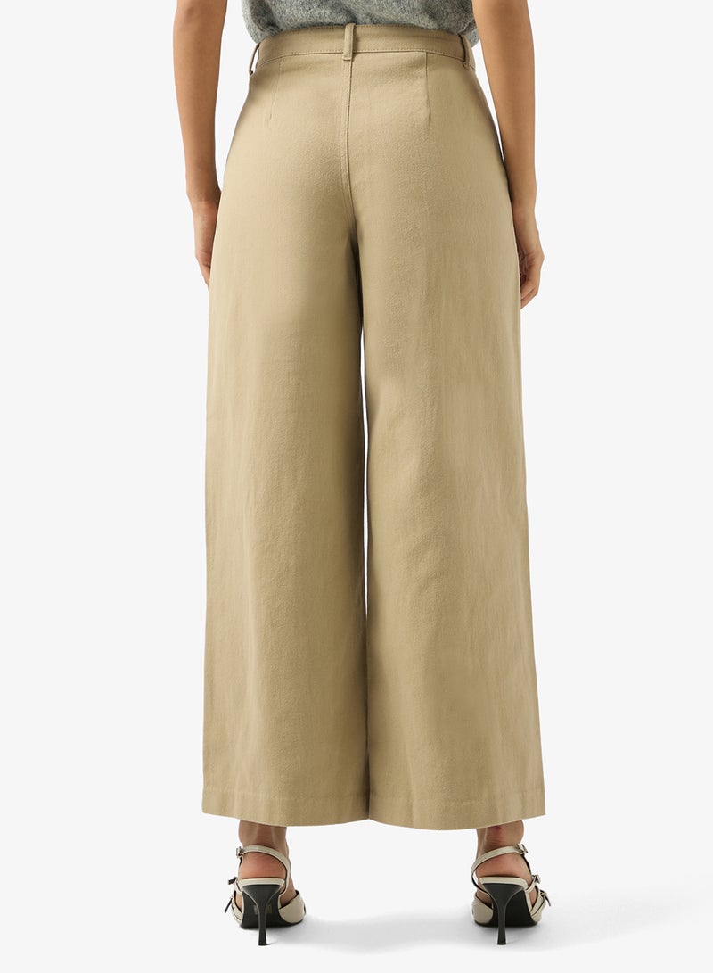 فيرو مودا بنطلون فيمارلي واسع الساق بخصر متوسط - Image 3