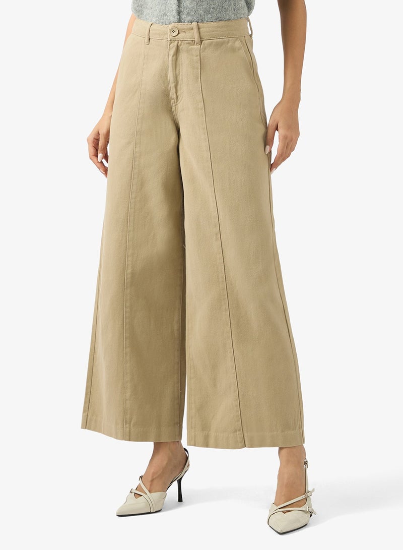 VERO MODA Vmmarley Medium Waist Super Wide Leg Pant 32" - Image 2