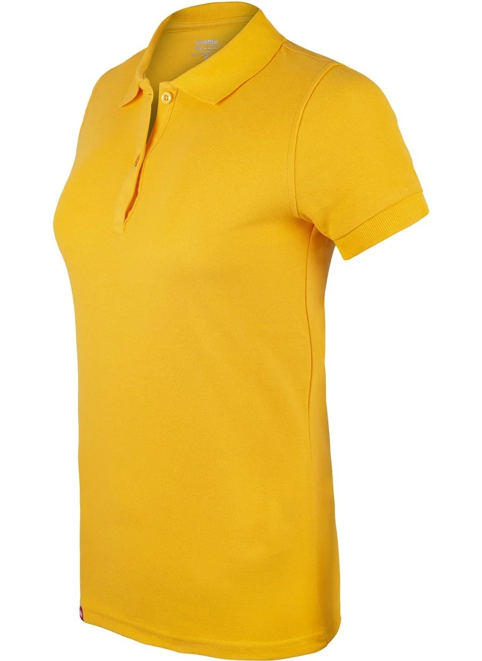 ايفوليت Deepraw Women's Polo T-Shirt - Yellow