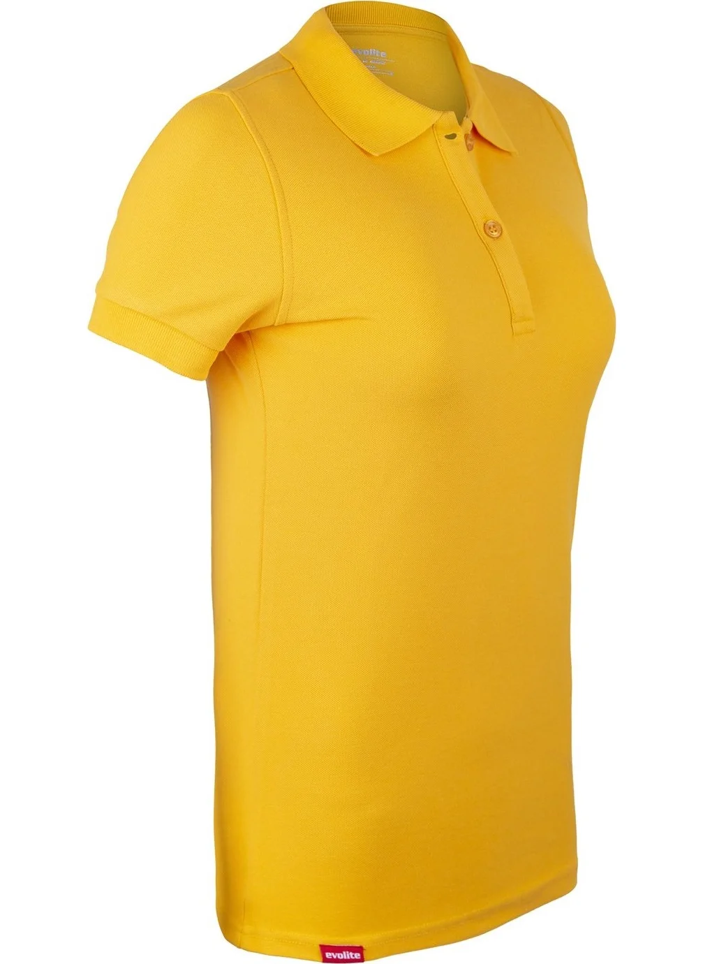 ايفوليت Deepraw Women's Polo T-Shirt - Yellow