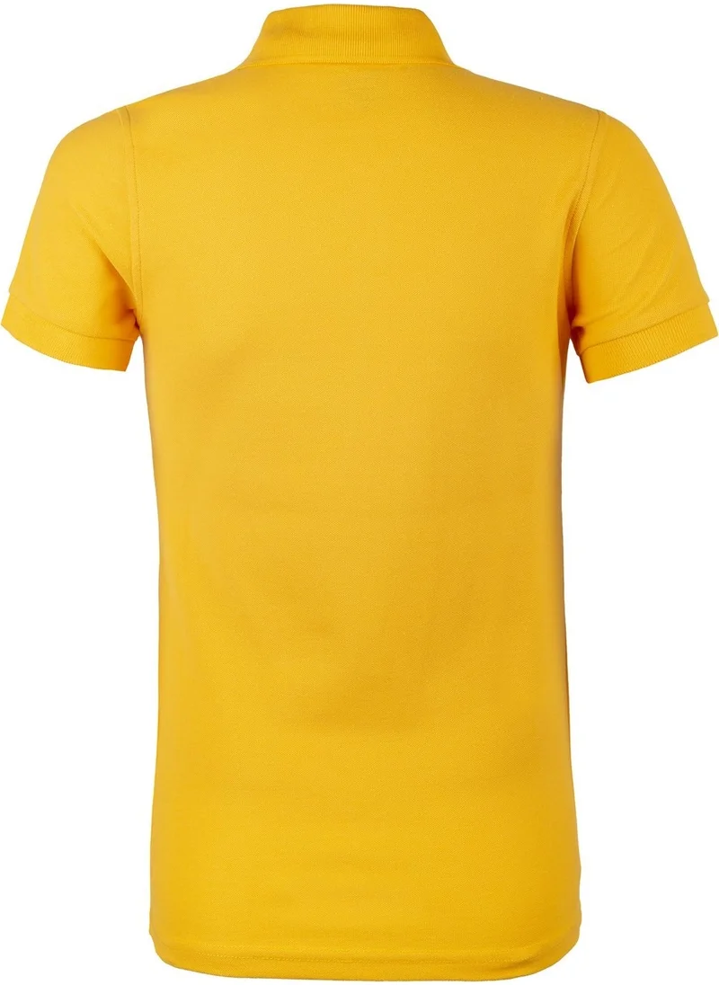 ايفوليت Deepraw Women's Polo T-Shirt - Yellow