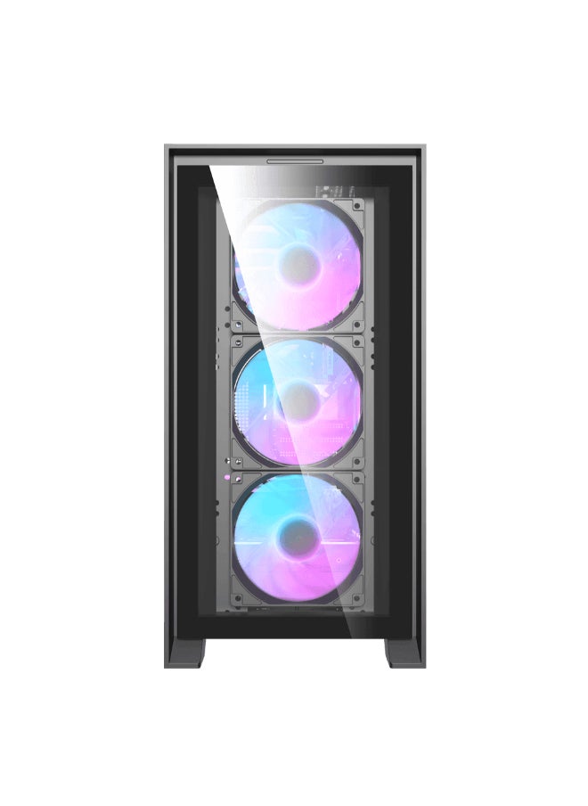 AYGRO DARK NIGHT Gaming PC INTEL CORE I7-14700K, RTX 3050, M/B B760M-A D4, 32GB RAM, 1TB SSD, 700W PSU, Windows 11  - Image 3