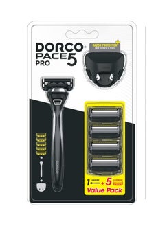 DORCO Dorco Pace 5 Pro Value Pack 1 H + 5 Catridges With Protector 