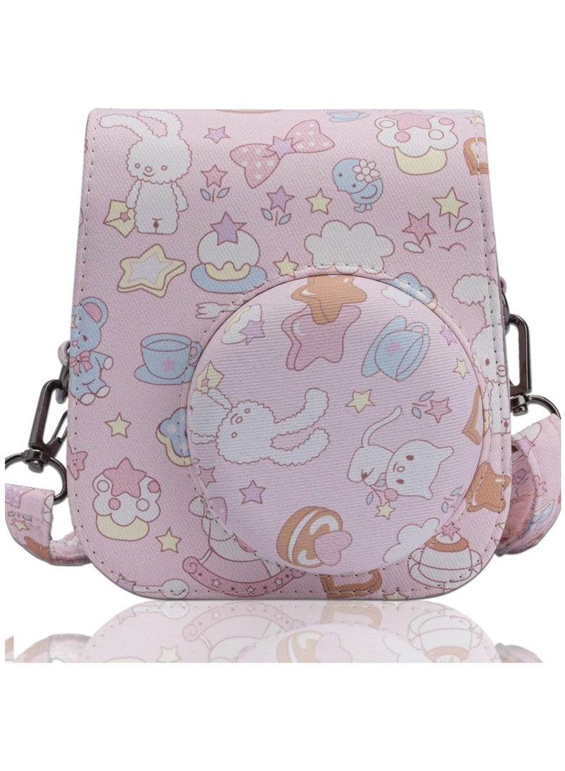 Case for Fujifilm Instax Mini 11 / 9 / 8 Instant Film Cameras with Accessory Pocket and Detachable/Adjustable Shoulder Strap - Image 1