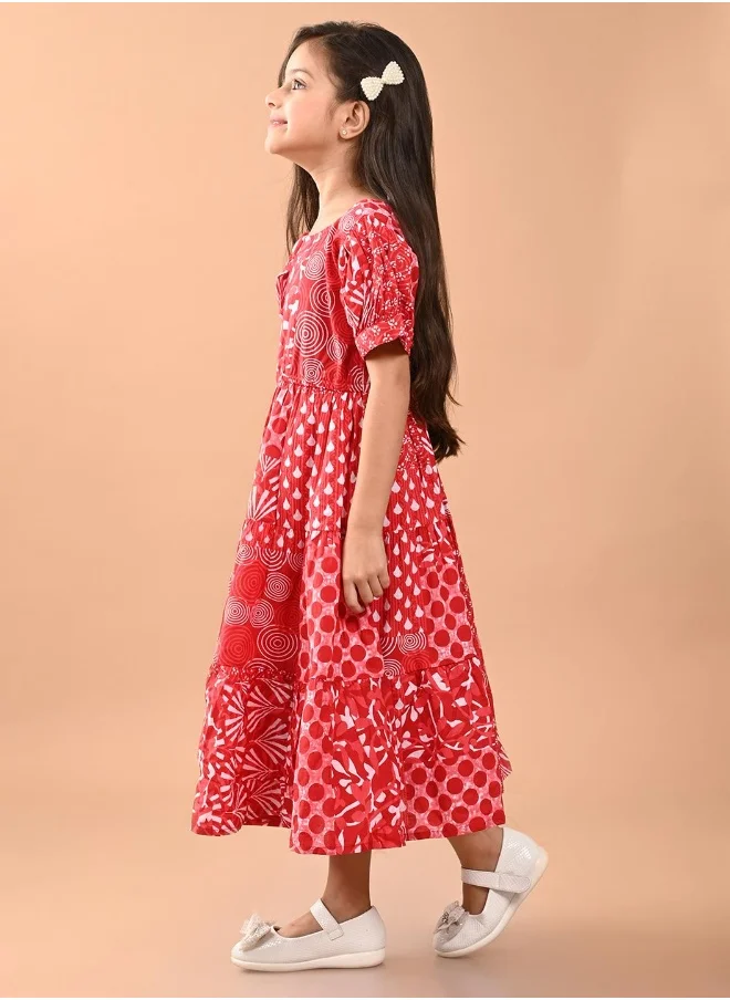 ليل بيكس Printed Dress