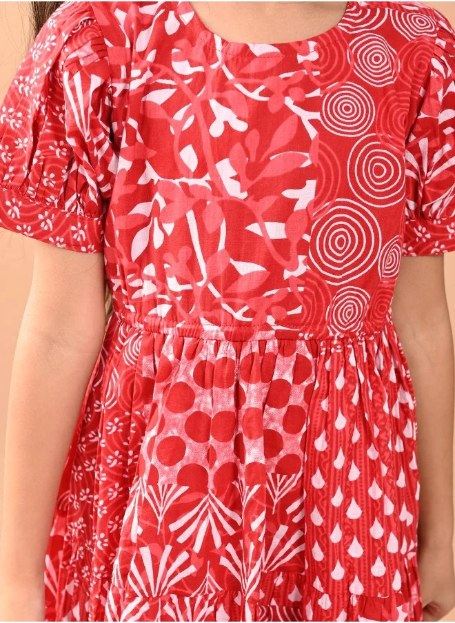 ليل بيكس Printed Dress