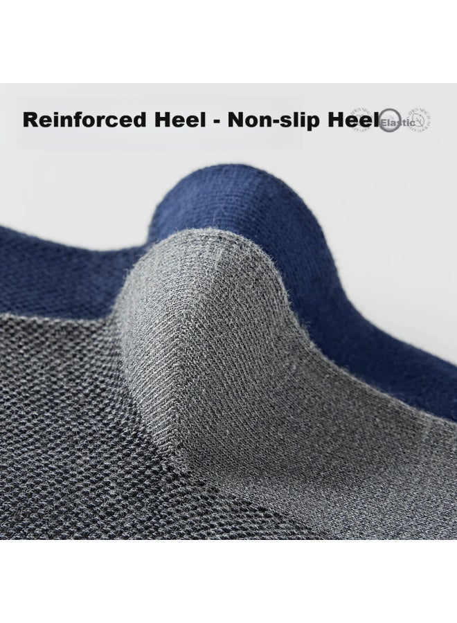 Your Sun Yiershuang [100% Pure Cotton] Men's Socks, 10a Antibacterial, Summer Thin Mesh, Sweat-absorbing, Odor-resistant, Breathable Mid-calf Socks - Image 3
